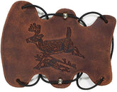 Perfect Fit Leather Armguard - Classic Whitetail Design