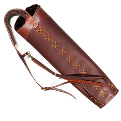 Serious Archery Royal Leather Back Quiver Right Handed