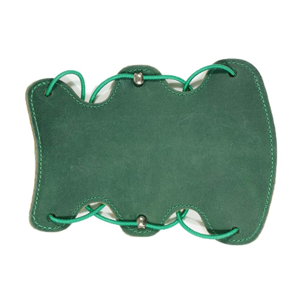 Serious Archery Perfect Fit Leather Armguard - Green